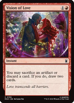 Vision of Love (MSH-158) [Marvel Super Heroes]