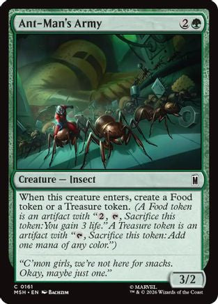 Ant-Man's Army (MSH-161) [Marvel Super Heroes] Foil