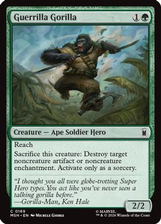 Guerrilla Gorilla (MSH-169) [Marvel Super Heroes]