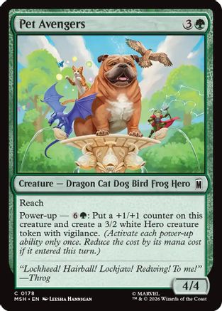 Pet Avengers (MSH-178) [Marvel Super Heroes]