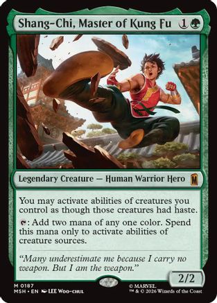 Shang-Chi, Master of Kung Fu (MSH-187) [Marvel Super Heroes]