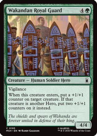 Wakandan Royal Guard (MSH-195) [Marvel Super Heroes]