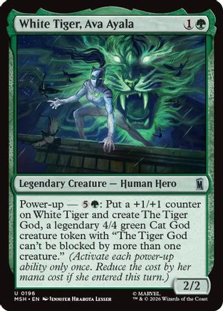 White Tiger, Ava Ayala (MSH-196) [Marvel Super Heroes]