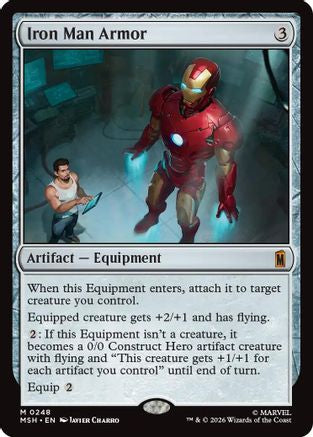 Iron Man Armor (MSH-248) [Marvel Super Heroes] Foil
