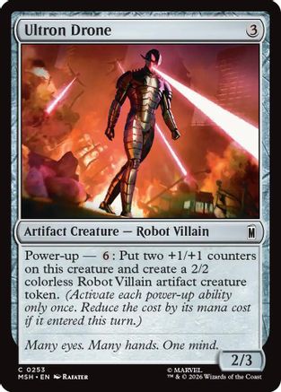 Ultron Drone (MSH-253) [Marvel Super Heroes] Foil