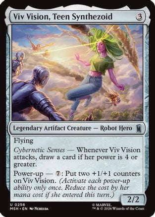 Viv Vision, Teen Synthezoid (MSH-256) [Marvel Super Heroes]