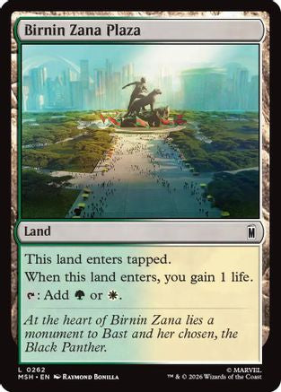 Birnin Zana Plaza (MSH-262) [Marvel Super Heroes] Foil