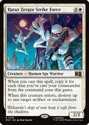 Hatut Zeraze Strike Force (MSC-015) [Commander: Marvel Super Heroes]