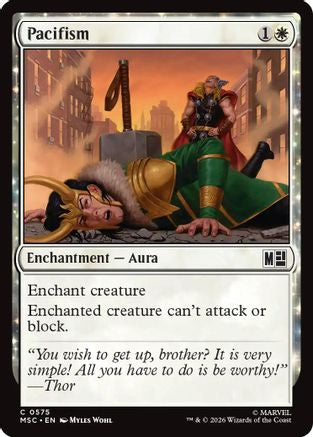 Pacifism (MSC-575) [Commander: Marvel Super Heroes] Foil