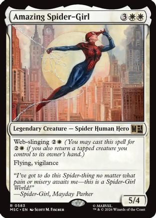 Amazing Spider-Girl (MSC-583) [Commander: Marvel Super Heroes]
