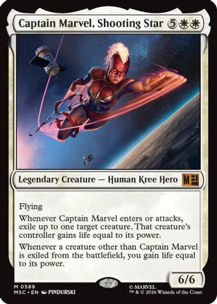 Captain Marvel, Shooting Star (MSC-589) [Commander: Marvel Super Heroes]