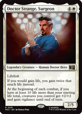 Doctor Strange, Surgeon (MSC-591) [Commander: Marvel Super Heroes]