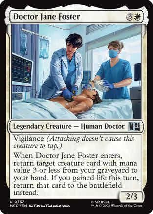 Doctor Jane Foster (MSC-757) [Commander: Marvel Super Heroes]