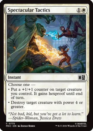Spectacular Tactics (MSC-775) [Commander: Marvel Super Heroes]