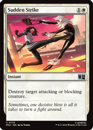 Sudden Strike (MSC-779) [Commander: Marvel Super Heroes]
