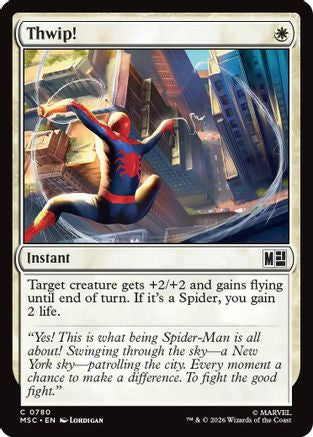 Thwip! (MSC-780) [Commander: Marvel Super Heroes]