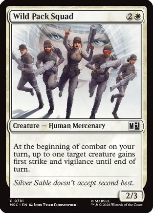 Wild Pack Squad (MSC-781) [Commander: Marvel Super Heroes]