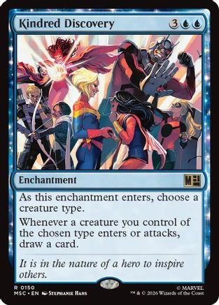 Kindred Discovery (MSC-150) [Commander: Marvel Super Heroes]