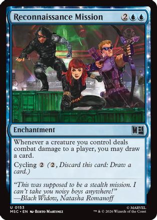 Reconnaissance Mission (MSC-153) [Commander: Marvel Super Heroes]