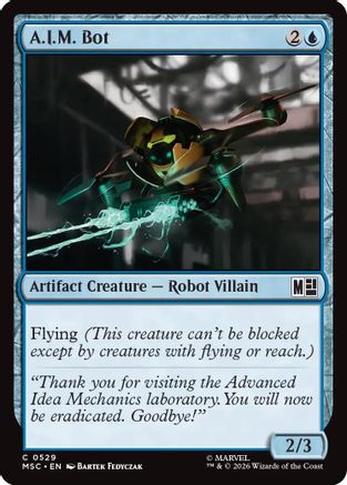 A.I.M. Bot (MSC-529) [Commander: Marvel Super Heroes]