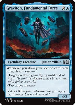 Graviton, Fundamental Force (MSC-531) [Commander: Marvel Super Heroes]
