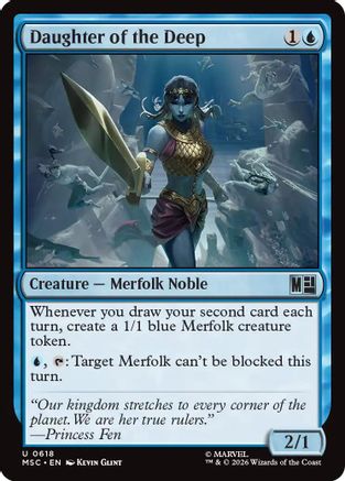 Daughter of the Deep (MSC-618) [Commander: Marvel Super Heroes]