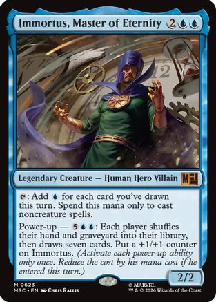 Immortus, Master of Eternity (MSC-623) [Commander: Marvel Super Heroes]