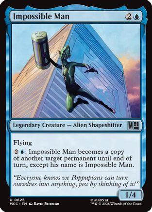 Impossible Man (MSC-625) [Commander: Marvel Super Heroes] Foil