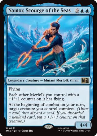 Namor, Scourge of the Seas (MSC-631) [Commander: Marvel Super Heroes]