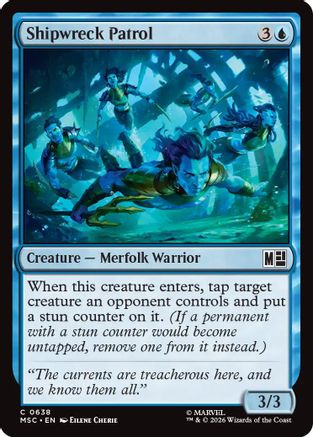 Shipwreck Patrol (MSC-638) [Commander: Marvel Super Heroes] Foil
