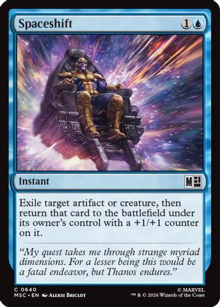 Spaceshift (MSC-640) [Commander: Marvel Super Heroes]