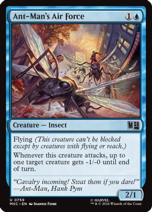Ant-Man's Air Force (MSC-759) [Commander: Marvel Super Heroes] Foil