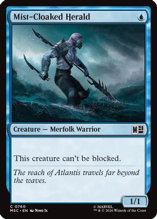 Mist-Cloaked Herald (MSC-760) [Commander: Marvel Super Heroes] Foil