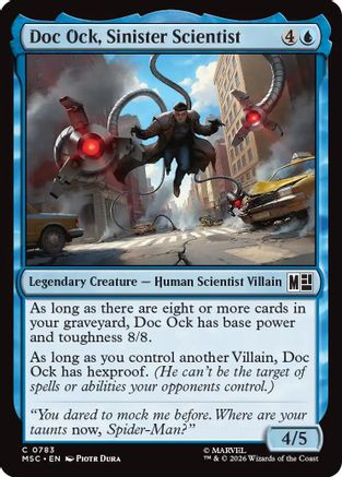 Doc Ock, Sinister Scientist (MSC-783) [Commander: Marvel Super Heroes]