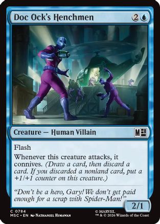 Doc Ock's Henchmen (MSC-784) [Commander: Marvel Super Heroes] Foil
