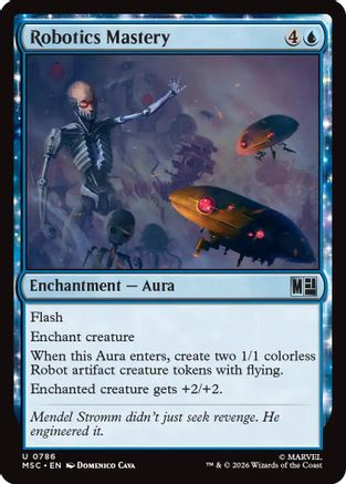 Robotics Mastery (MSC-786) [Commander: Marvel Super Heroes] Foil