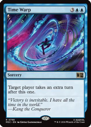 Time Warp (MSC-788) [Commander: Marvel Super Heroes] Foil