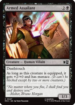 Armed Assailant (MSC-647) [Commander: Marvel Super Heroes]