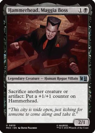 Hammerhead, Maggia Boss (MSC-659) [Commander: Marvel Super Heroes]
