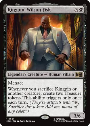 Kingpin, Wilson Fisk (MSC-661) [Commander: Marvel Super Heroes]