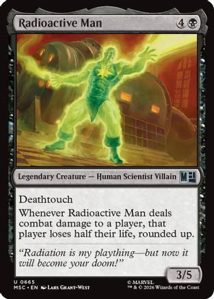 Radioactive Man (MSC-665) [Commander: Marvel Super Heroes]