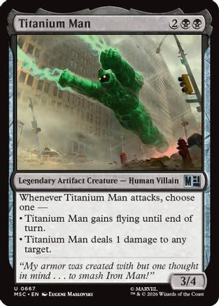 Titanium Man (MSC-667) [Commander: Marvel Super Heroes]