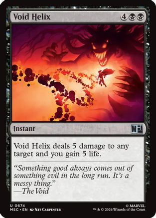 Void Helix (MSC-674) [Commander: Marvel Super Heroes] Foil