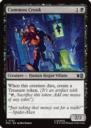 Common Crook (MSC-792) [Commander: Marvel Super Heroes] Foil