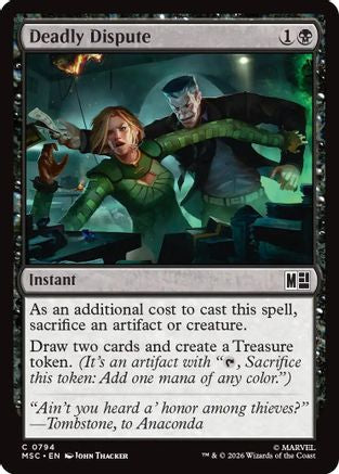 Deadly Dispute (MSC-794) [Commander: Marvel Super Heroes]