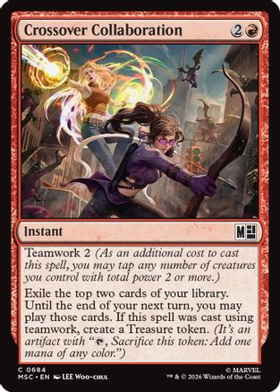 Crossover Collaboration (MSC-684) [Commander: Marvel Super Heroes]