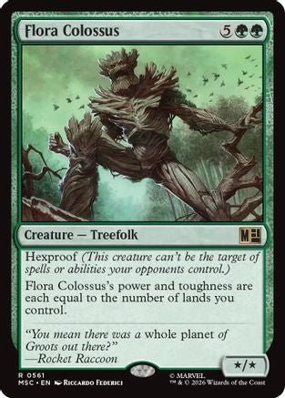 Flora Colossus (MSC-561) [Commander: Marvel Super Heroes]