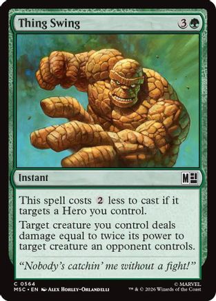 Thing Swing (MSC-564) [Commander: Marvel Super Heroes]