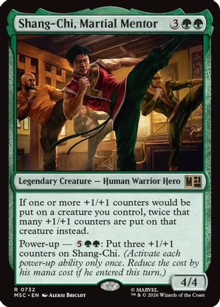 Shang-Chi, Martial Mentor (MSC-732) [Commander: Marvel Super Heroes] Foil