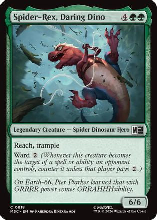 Spider-Rex, Daring Dino (MSC-818) [Commander: Marvel Super Heroes]